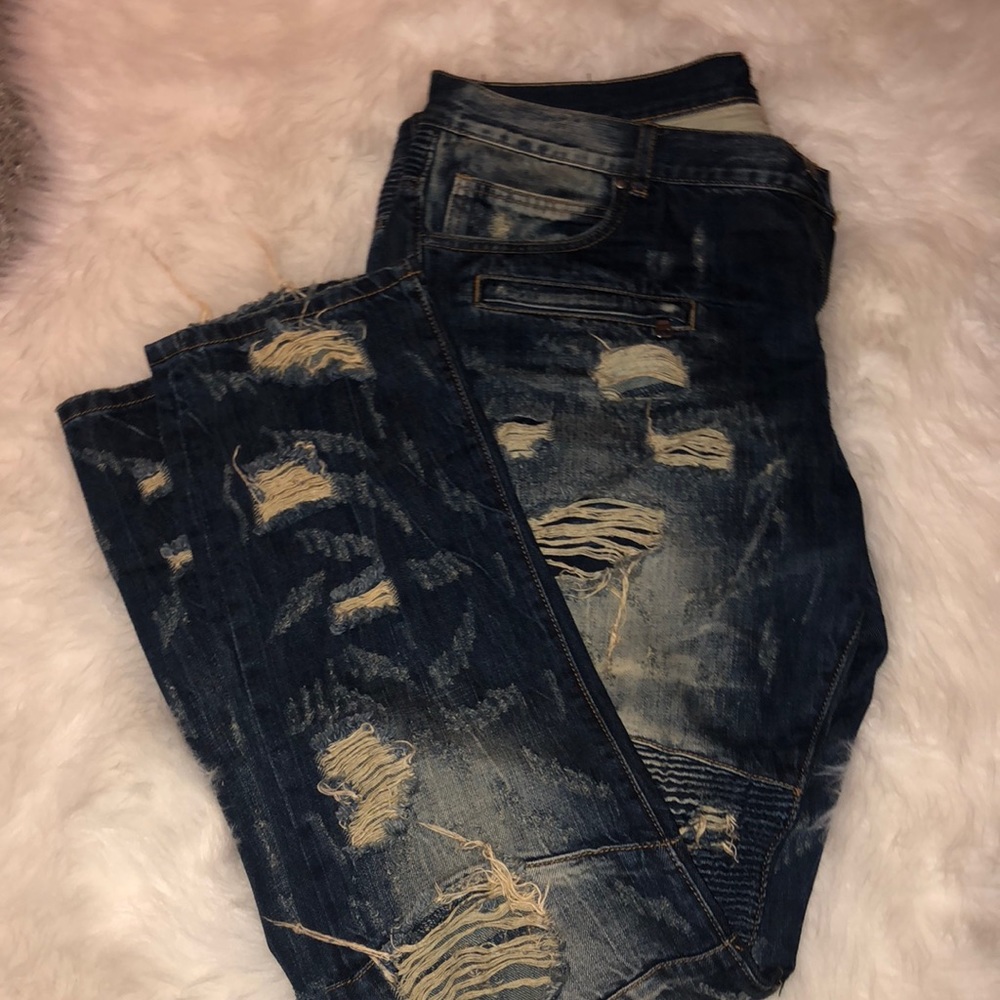 Worn once..EMBELLISH MEN JEANS